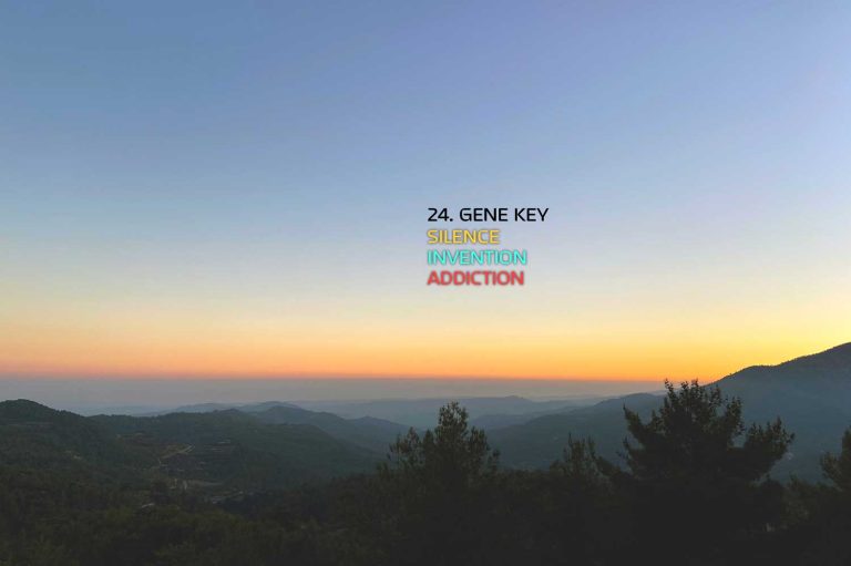 Gene Key 24 – From Addiction to Silence (24th Gene Key)
